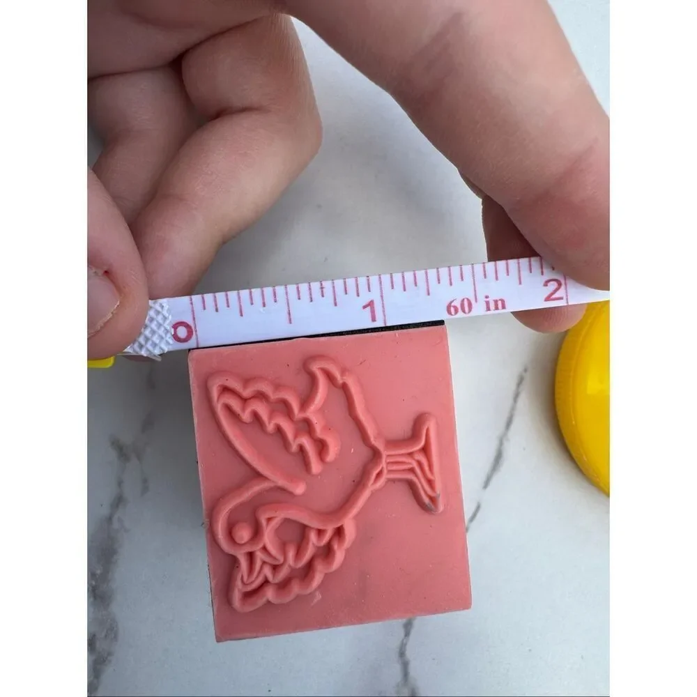 New Cartoon Goose Graphic Rubber Stamp